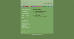 Desktop Screenshot of edsonlaw.com